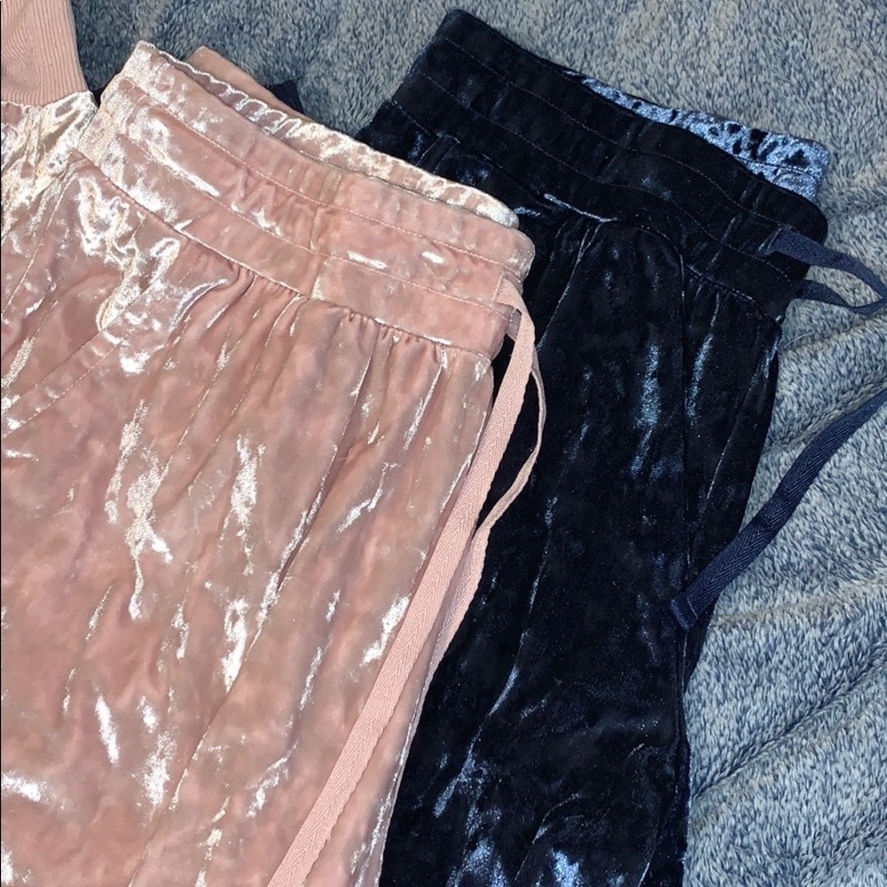 Velvet Joggers